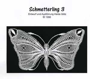 Pattern Butterfly 3 by Heide Goetz